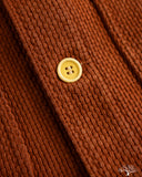 Studio D'Artisan Amami Mud-Dyed Sashiko Vest - Brown