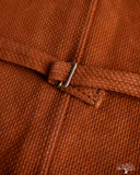 Studio D'Artisan Amami Mud-Dyed Sashiko Vest - Brown