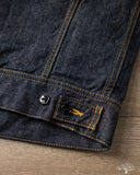 Studio d' Artisan Blanket-Lined Denim Jacket