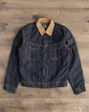 Studio d' Artisan Blanket-Lined Denim Jacket