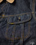 Studio d' Artisan Blanket-Lined Denim Jacket