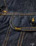 Studio d' Artisan Blanket-Lined Denim Jacket