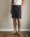 Studio D'Artisan Chino Shorts - Charcoal Black