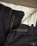 Studio D'Artisan Chino Shorts - Charcoal Black