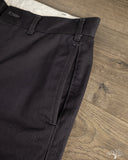 Studio D'Artisan Chino Shorts - Charcoal Black
