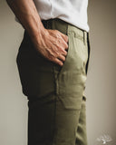 Studio D'Artisan Chino Trousers - Army Green