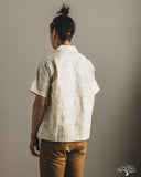 Studio D'Artisan "Choju-Giga" Manga Open Collar Shirt - Ivory