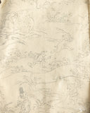 Studio D'Artisan "Choju-Giga" Manga Open Collar Shirt - Ivory