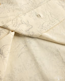Studio D'Artisan "Choju-Giga" Manga Open Collar Shirt - Ivory