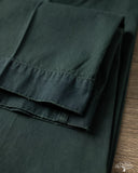 Studio D'Artisan Green Chino Trousers - Indigo Overdyed