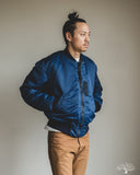 Studio d' Artisan Indigo MA-1 Flight Jacket