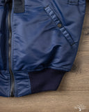 Studio d' Artisan Indigo MA-1 Flight Jacket
