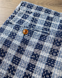 Studio D'Artisan Indigo Noragi Sashiko Shorts