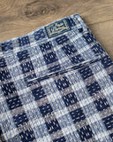 Studio D'Artisan Indigo Noragi Sashiko Shorts