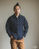 Studio d' Artisan Indigo Sashiko Work Shirt