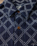 Studio d' Artisan Indigo Sashiko Work Shirt