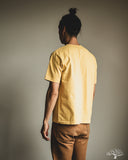 Studio D'Artisan Ishikawadai Tubular Jersey Henley T-Shirt - Yellow