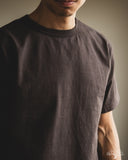 Studio D'Artisan Ishikawadai Tubular Jersey T-Shirt - Charcoal Black