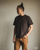Studio D'Artisan Ishikawadai Tubular Jersey T-Shirt - Charcoal Black