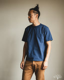Studio D'Artisan Ishikawadai Tubular Jersey T-Shirt - Navy