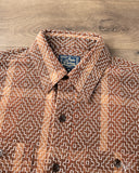 Studio d' Artisan Kakishibu Noragi Sashiko Work Shirt
