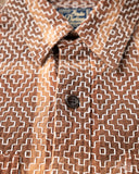 Studio d' Artisan Kakishibu Noragi Sashiko Work Shirt