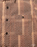 Studio d' Artisan Kakishibu Noragi Sashiko Work Shirt