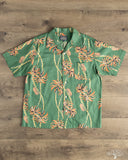 Studio D'Artisan "Palm Climber" Aloha Shirt - Green