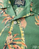 Studio D'Artisan "Palm Climber" Aloha Shirt - Green