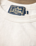 Studio d' Artisan Suvin Gold Loopwheel Short-Sleeve Tee - White