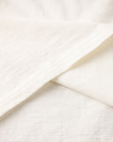 Studio d' Artisan Suvin Gold Loopwheel Short-Sleeve Tee - White
