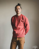 Studio d'Artisan Bengara-Dyed Loopwheel Crewneck Sweatshirt