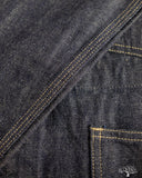Studio D'Artisan D4650 Fox Cotton Denim Railroad Jacket