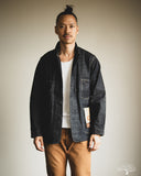 Studio D'Artisan D4650 Fox Cotton Denim Railroad Jacket