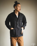 Studio D'Artisan D4650 Fox Cotton Denim Railroad Jacket