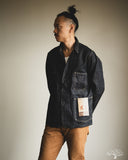 Studio D'Artisan D4650 Fox Cotton Denim Railroad Jacket