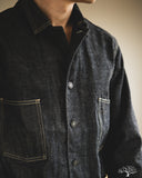 Studio D'Artisan D4650 Fox Cotton Denim Railroad Jacket