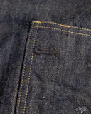 Studio D'Artisan D4650 Fox Cotton Denim Railroad Jacket