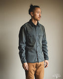Studio D'Artisan Layered Color Denim Shirt - Ai-Shibu