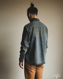 Studio D'Artisan Layered Color Denim Shirt - Ai-Shibu