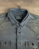 Studio D'Artisan Layered Color Denim Shirt - Ai-Shibu