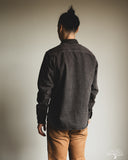 Studio D'Artisan Layered Color Denim Shirt - Kuro-Beni