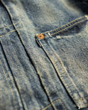 TCB Faded S40's Jacket - 13.5oz Indigo Denim