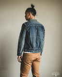TCB Faded S40's Jacket - 13.5oz Indigo Denim