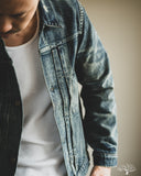 TCB Faded S40's Jacket - 13.5oz Indigo Denim