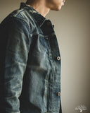 TCB Faded S40's Jacket - 13.5oz Indigo Denim