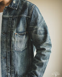TCB Faded S40's Jacket - 13.5oz Indigo Denim
