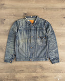 TCB Faded S40's Jacket - 13.5oz Indigo Denim
