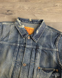 TCB Faded S40's Jacket - 13.5oz Indigo Denim