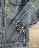 TCB Faded S40's Jacket - 13.5oz Indigo Denim